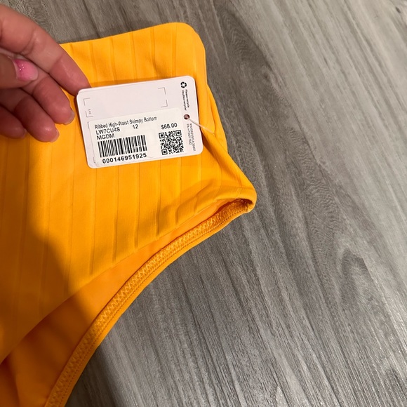 Lululemon Ribbed High-Waist Skimpy-Fit Swim Bottom - Picture 7 of 9